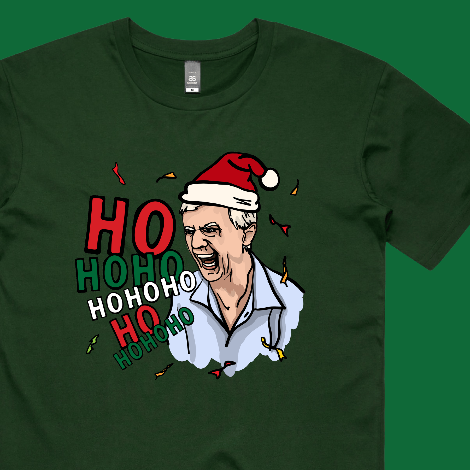 Barking Dog Man Christmas 🗣️🎄 - Men's T Shirt