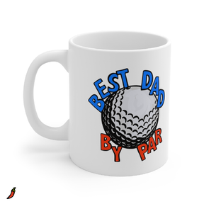 Best Dad By Par Ball ⛳ – Coffee Mug