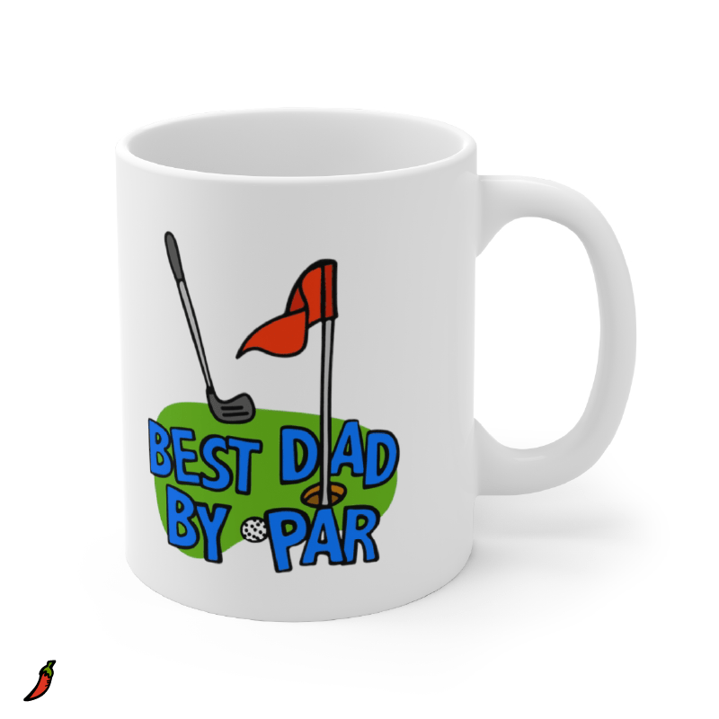 Best Dad By Par Green ⛳ - Coffee Mug