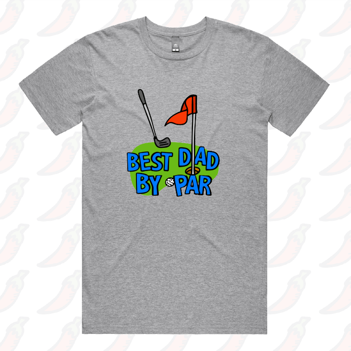 Best Dad By Par Green ⛳ - Men's T Shirt