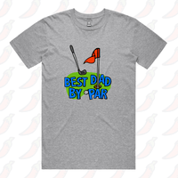 Best Dad By Par Green ⛳ - Men's T Shirt