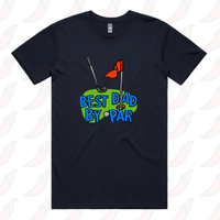 Best Dad By Par Green ⛳ - Men's T Shirt