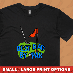 Best Dad By Par Green ⛳ - Men's T Shirt