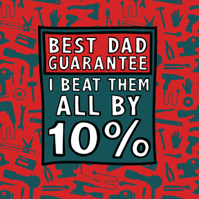 Best Dad Guarantee 🔨 - Longneck Stubby Holder