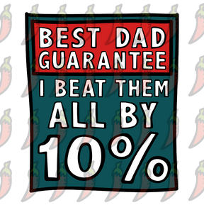 Best Dad Guarantee 🔨 - Men's T Shirt