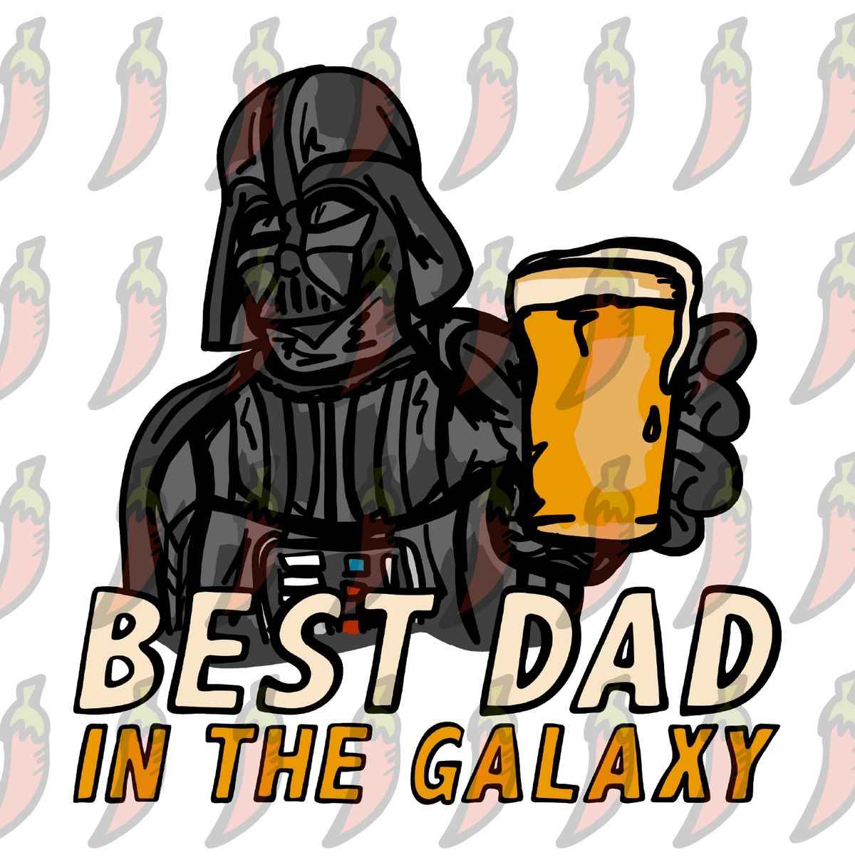 Best Dad in the Galaxy 🌌 - Men's T Shirt