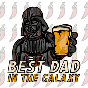 Best Dad in the Galaxy 🌌 - Men's T Shirt