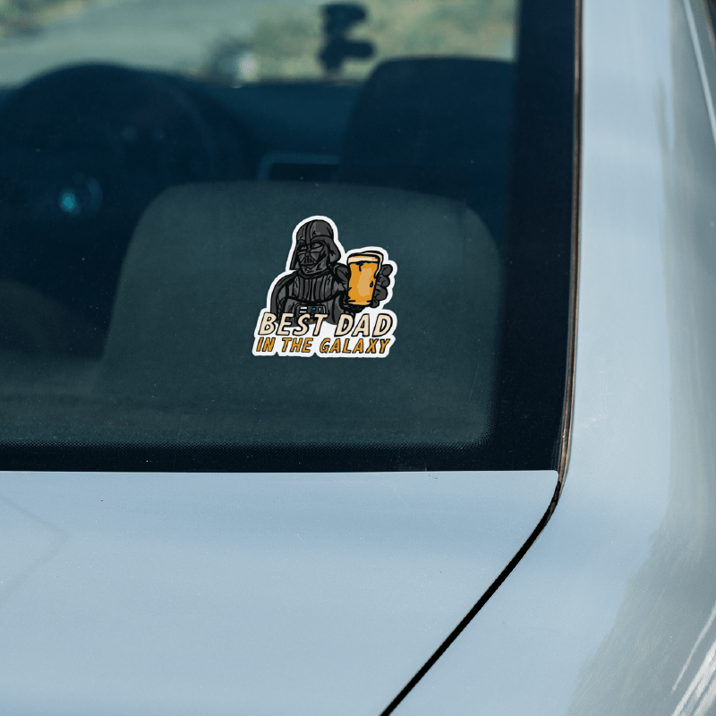 Best Dad in the Galaxy 🌌 - Stickers