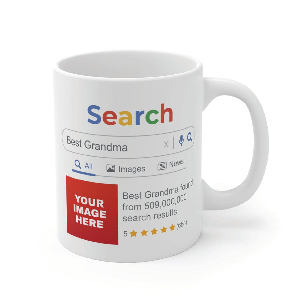 Best Mum/Grandma/Step Mum Search Result Mug - Personalised Coffee Mug