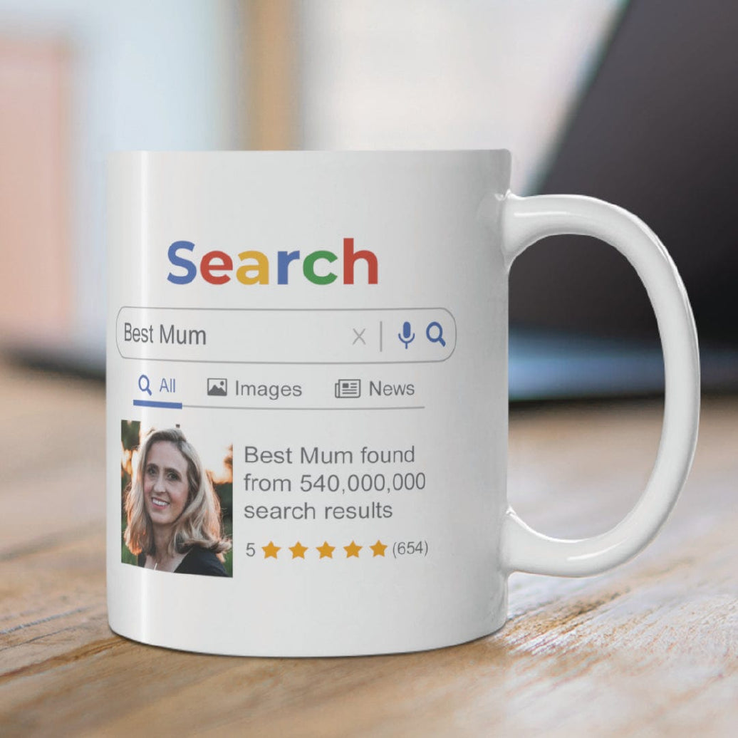 Best Mum/Grandma/Step Mum Search Result Mug - Personalised Coffee Mug