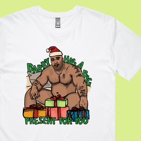 Big Barry Christmas 🍆🎄 - Men's T Shirt