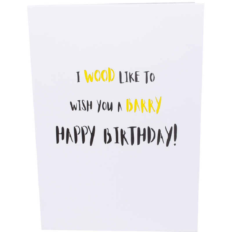 Big Barry Happy Birthday 🎉 - 3D Inappropriate Greeting Card