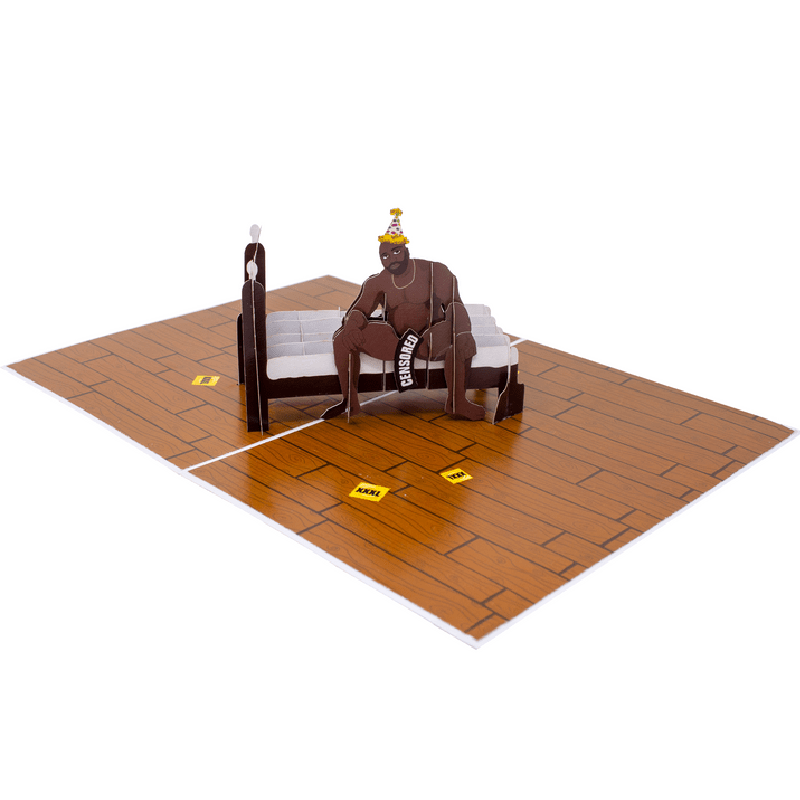 Big Barry Happy Birthday 🎉 - 3D Inappropriate Greeting Card