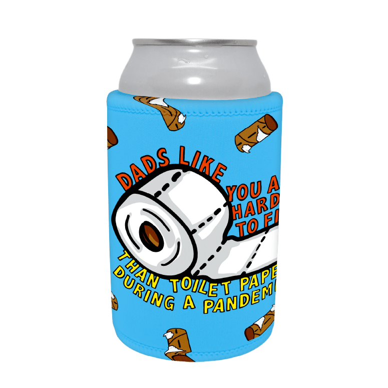 Blue Rare Dad 🧻 - Stubby Holder