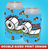 Blue Rare Dad 🧻 - Stubby Holder