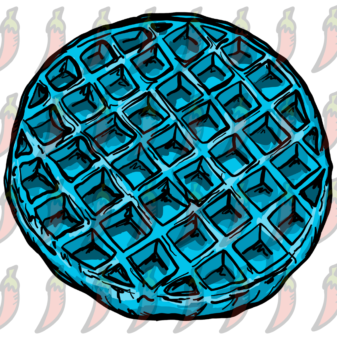 Blue Waffle 🧇🤮 - Men's T Shirt