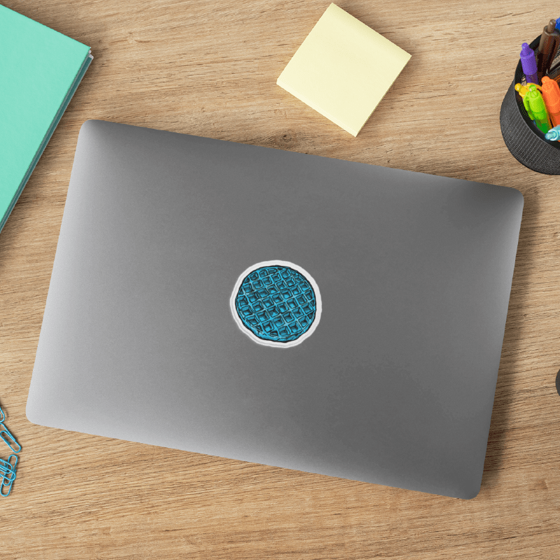 Blue Waffle 🧇🤮 - Sticker