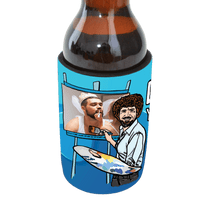 Bob Ross Dad Art 🎨 - Personalised Stubby Holder