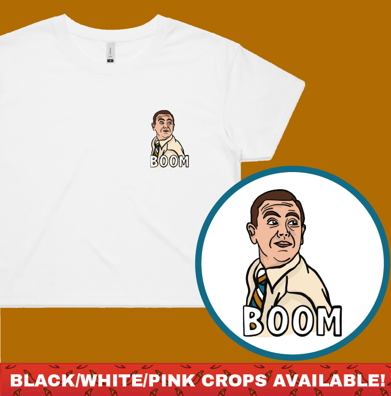 Boom Boyle 🚨 - Women's Crop Top