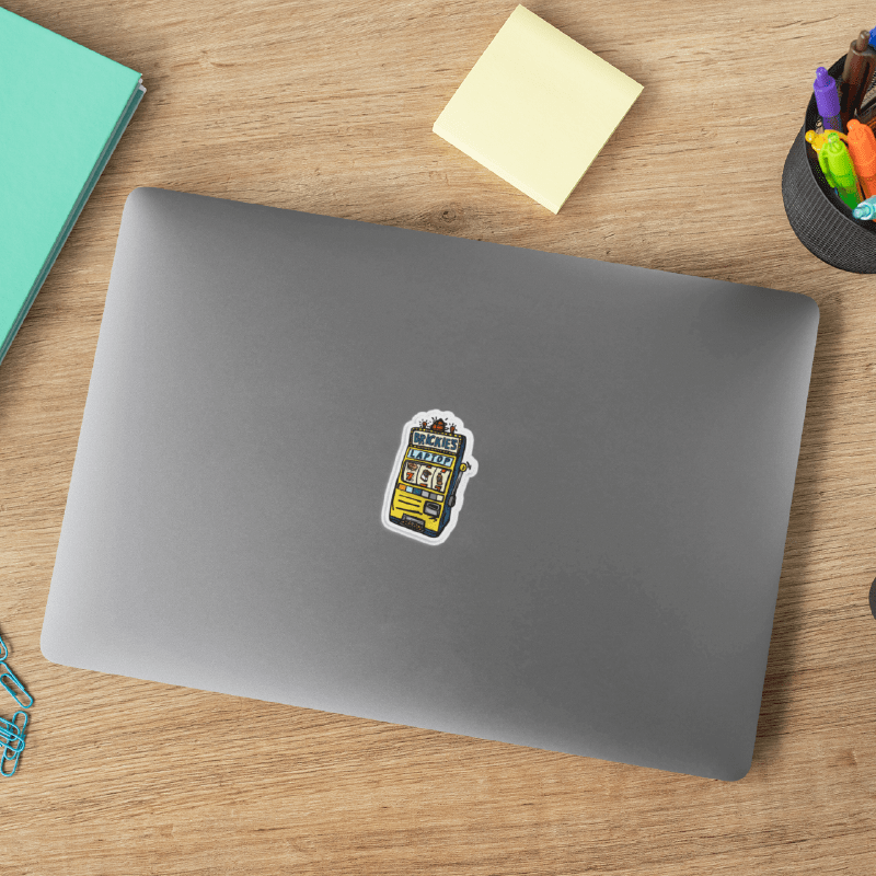 Brickie’s Laptop 🎰 - Sticker