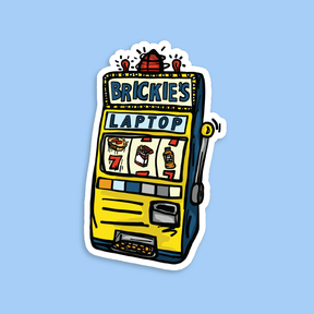 Brickie’s Laptop 🎰 - Sticker