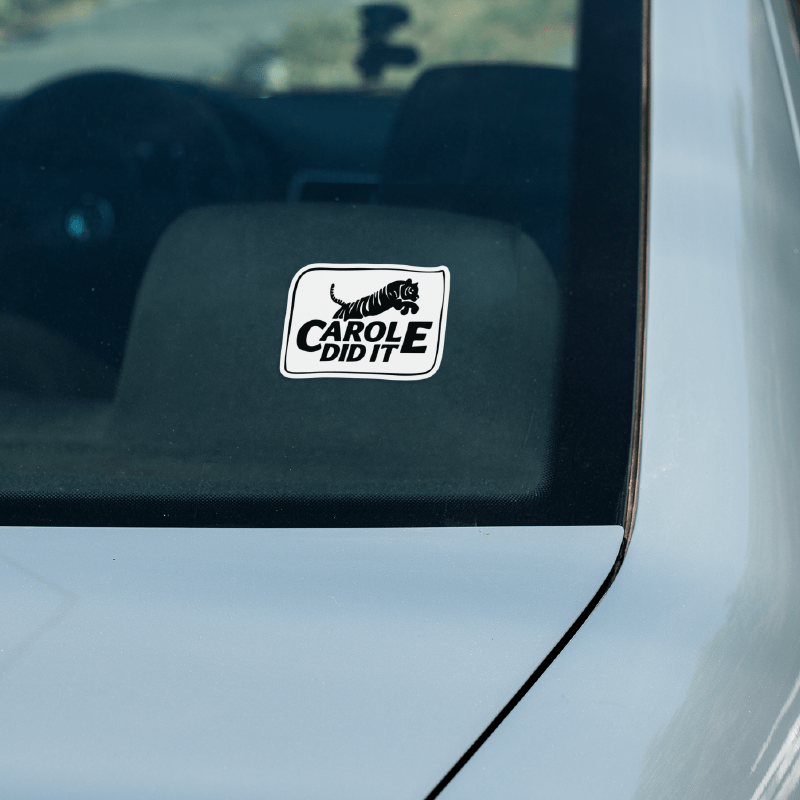 Carole Did It 🥩 - Sticker