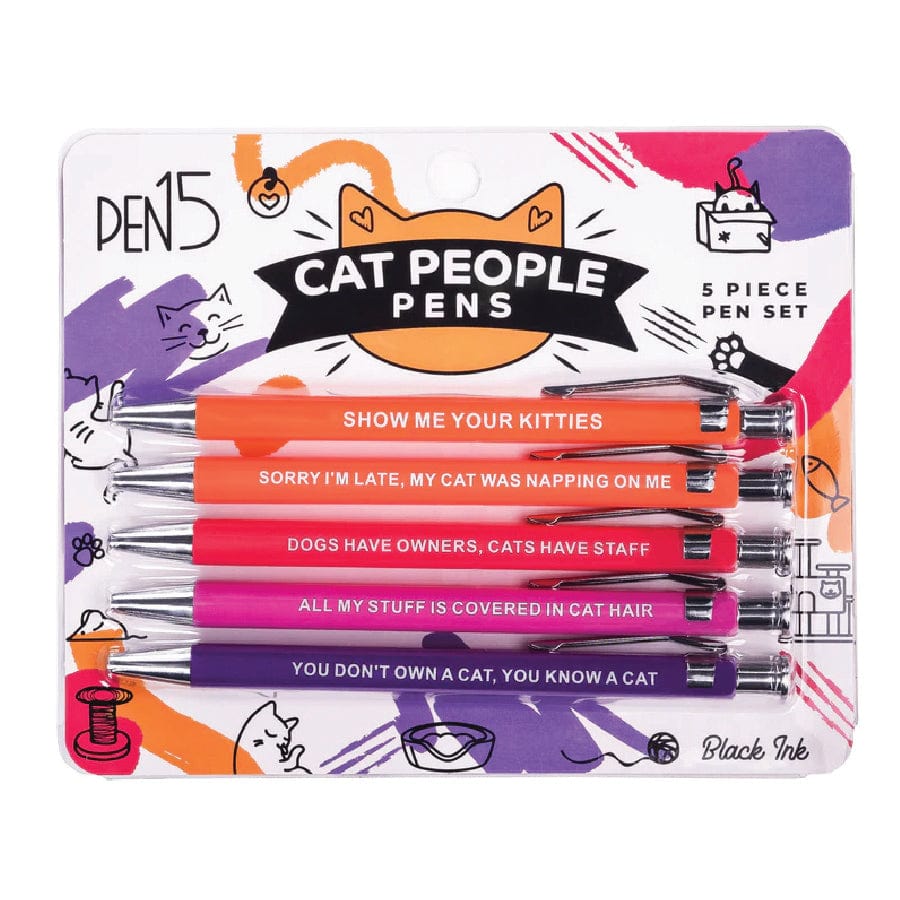 Cat People Pens 😺🖊️ - Funny Pens