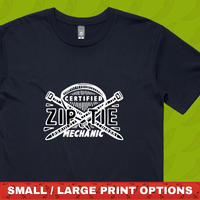 Certified Ziptie Mechanic 🔧 – Men's T Shirt