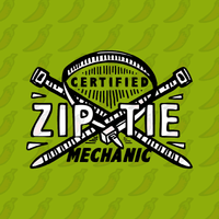 Certified Ziptie Mechanic 🔧 – Stubby Holder