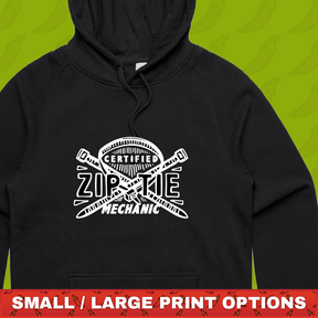 Certified Ziptie Mechanic 🔧 – Unisex Hoodie