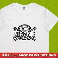 Certified Ziptie Mechanic 🔧 – Women's T Shirt