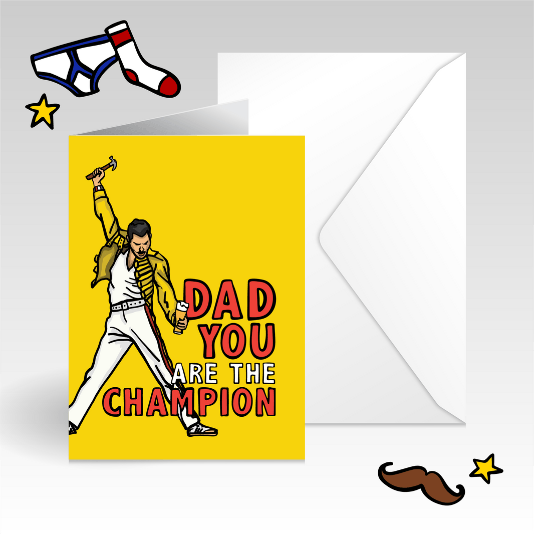 Champion 🎤 - Father's Day Card