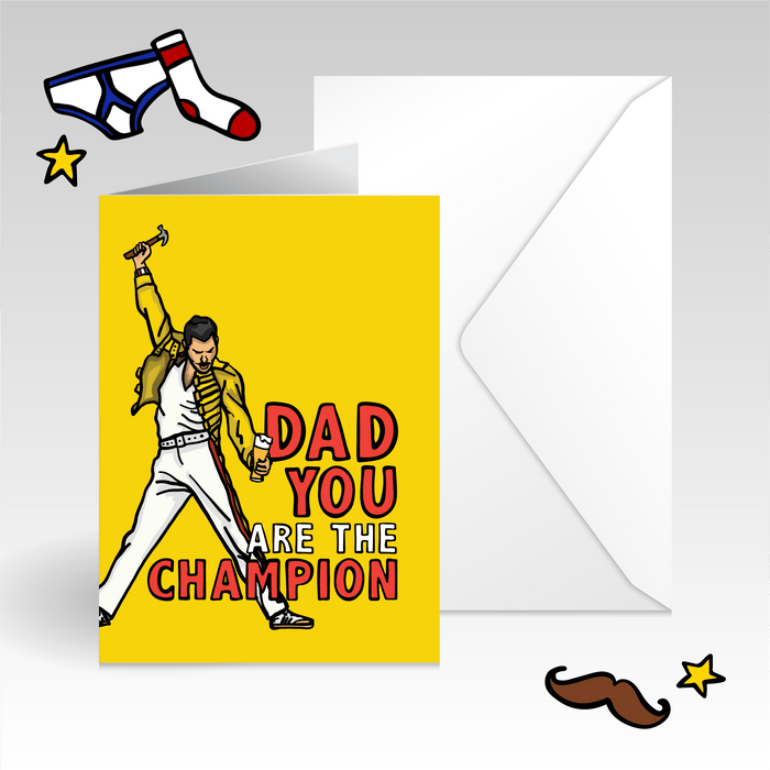 Champion 🎤 - Father's Day Card