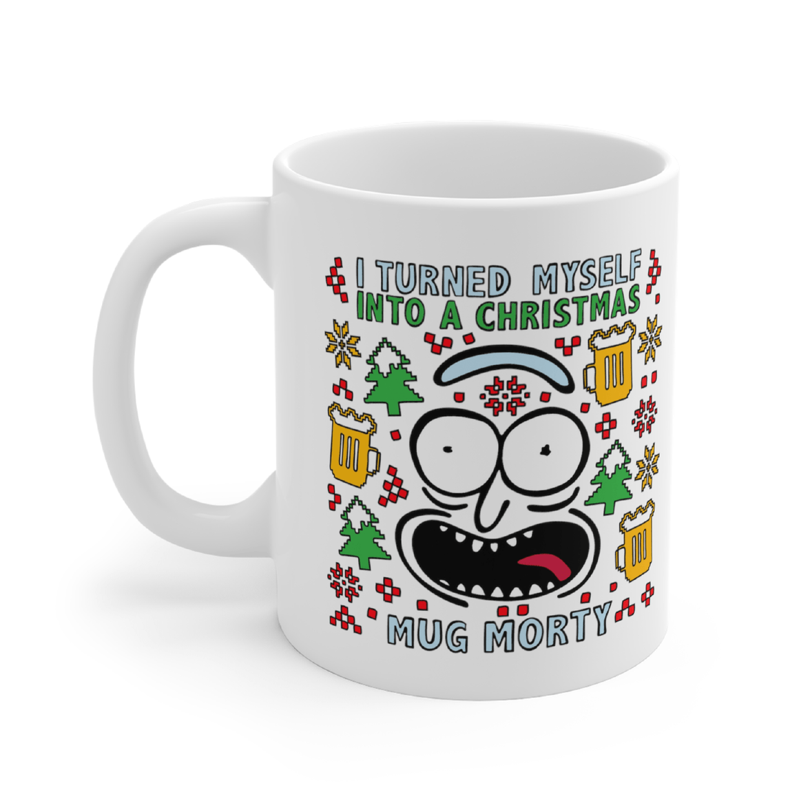 Christmas Morty – Coffee Mug