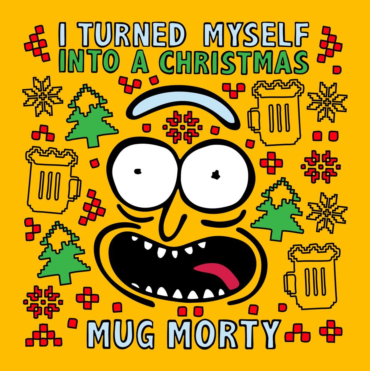 Christmas Morty – Coffee Mug