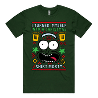 Christmas Morty – Men's T Shirt