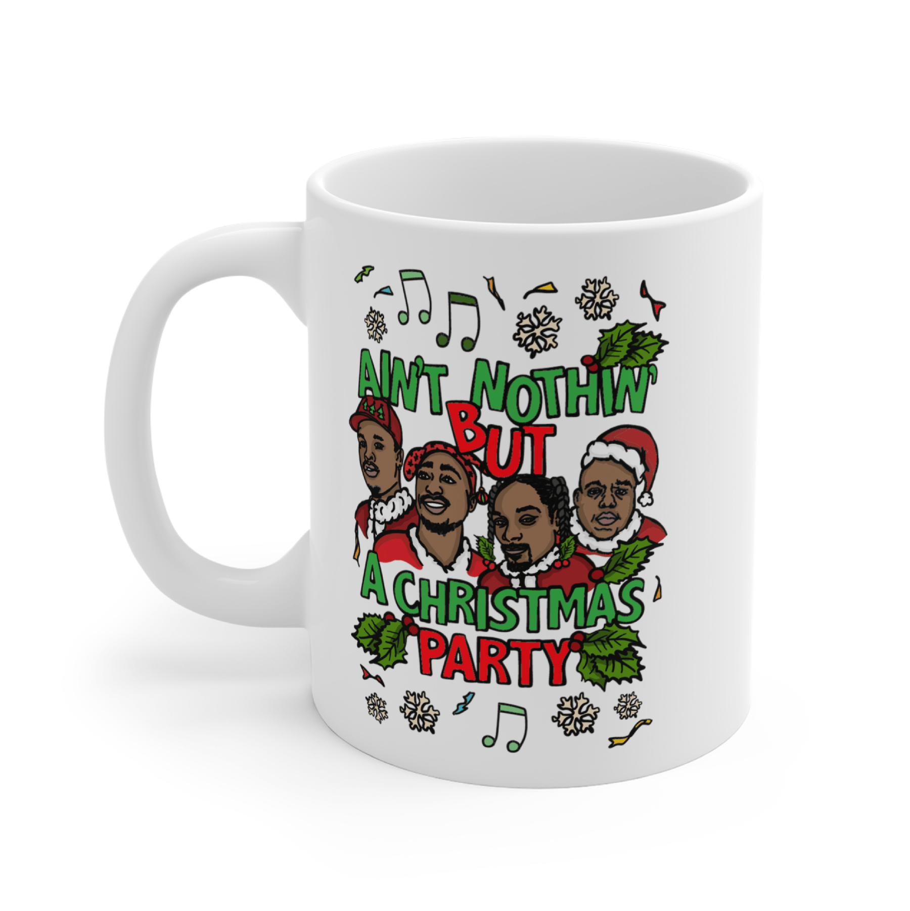 Christmas Rapping 🎵🎁 – Coffee Mug