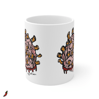 Ciggy Butt-Brain 🚬🧠 - Coffee Mug
