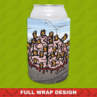 Ciggy Butt-Brain 🚬🧠 - Stubby Holder