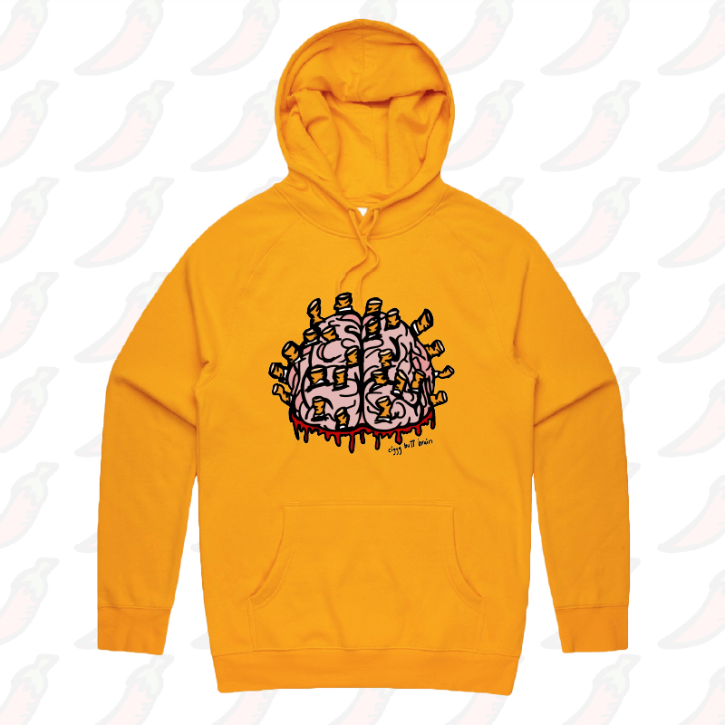 Ciggy Butt-Brain 🚬🧠 - Unisex Hoodie