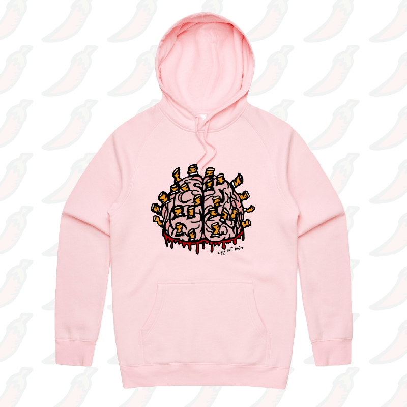 Ciggy Butt-Brain 🚬🧠 - Unisex Hoodie
