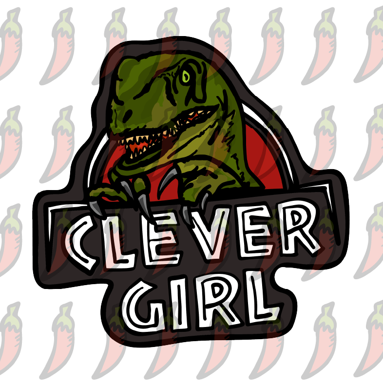 Clever Girl 🦖 - Stubby Holder