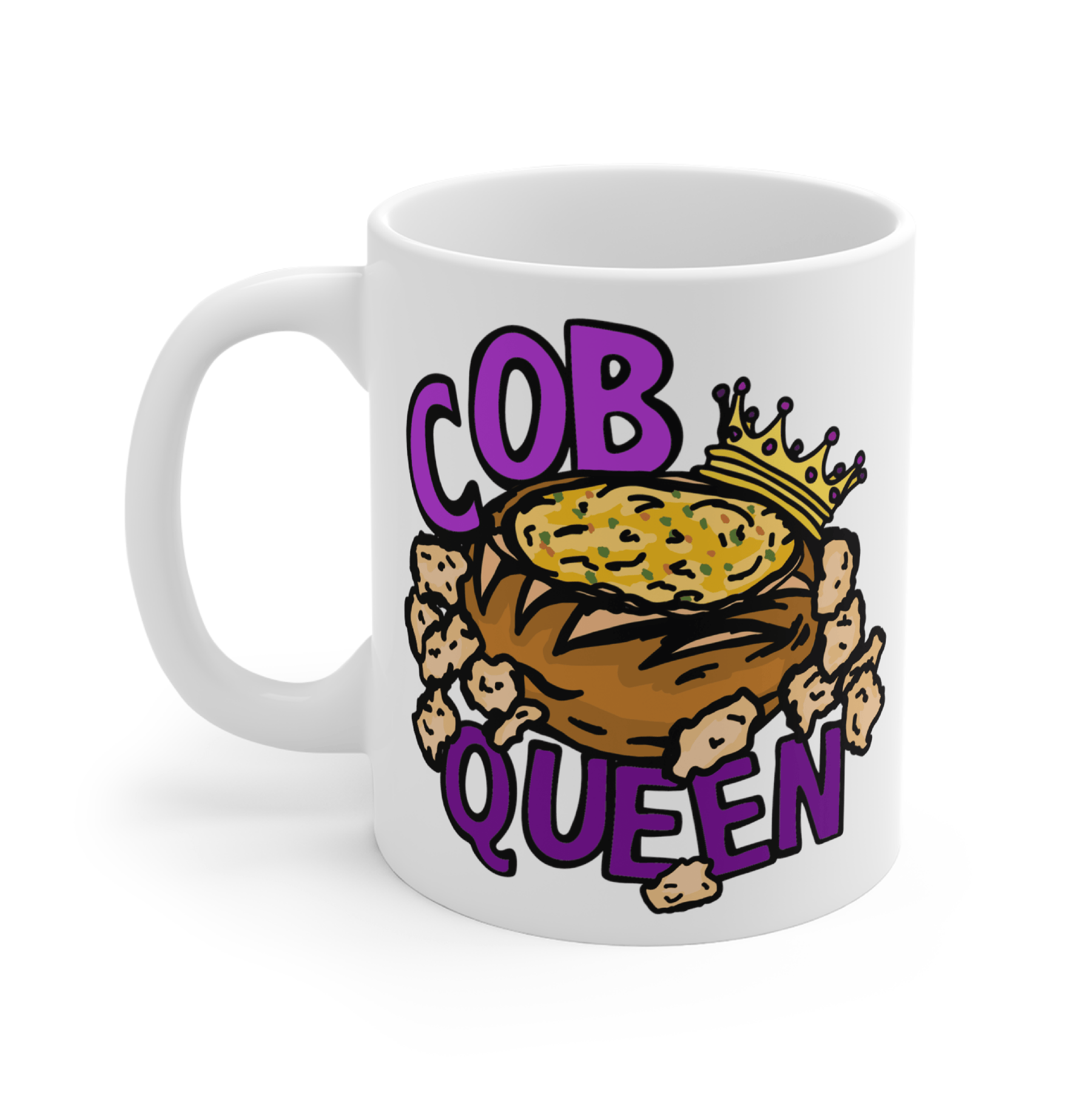 Cob Queen 👑🍞 – Coffee Mug