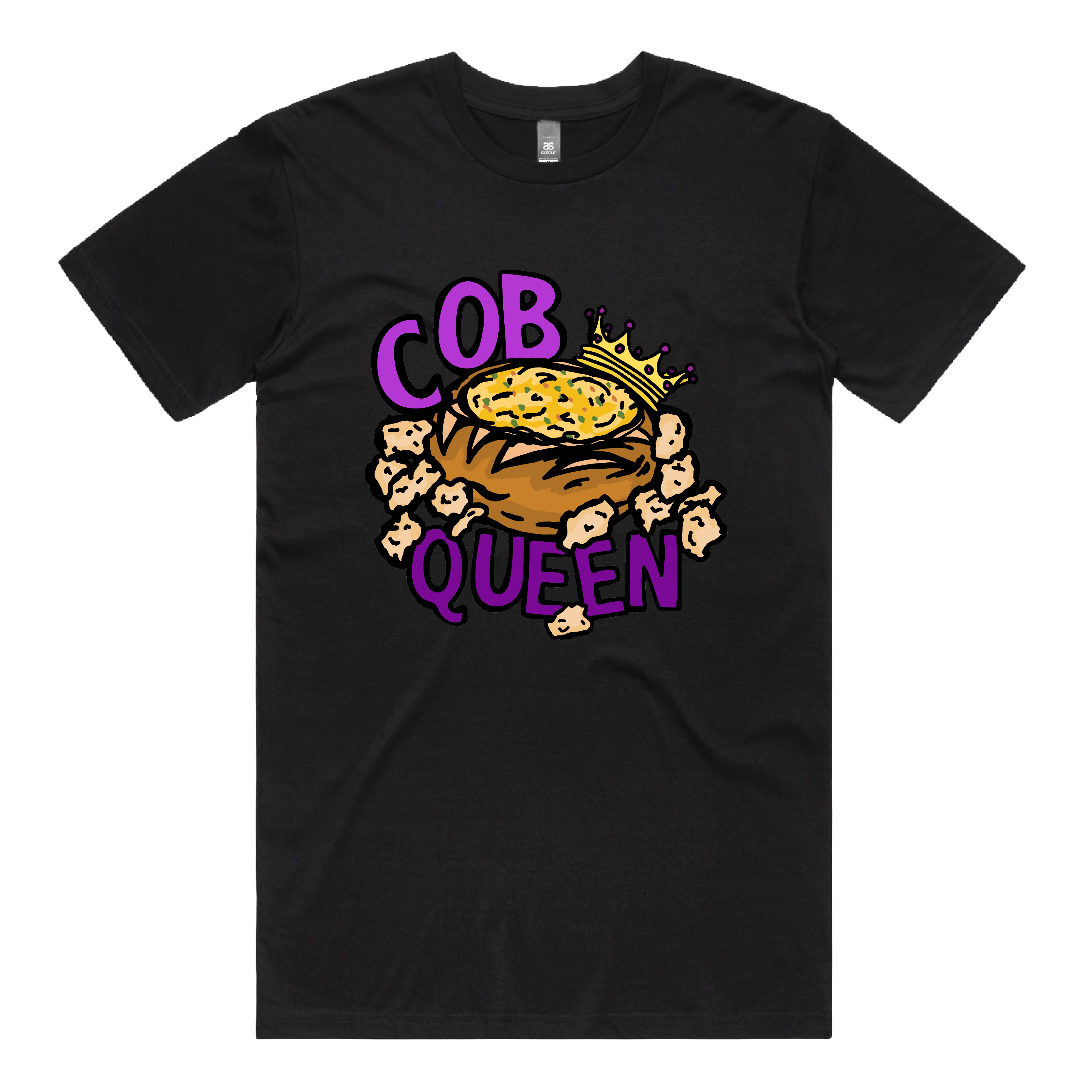 Cob Queen 👑🍞 – Men's T Shirt