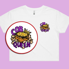 Cob Queen 👑🍞 – Women's Crop Top
