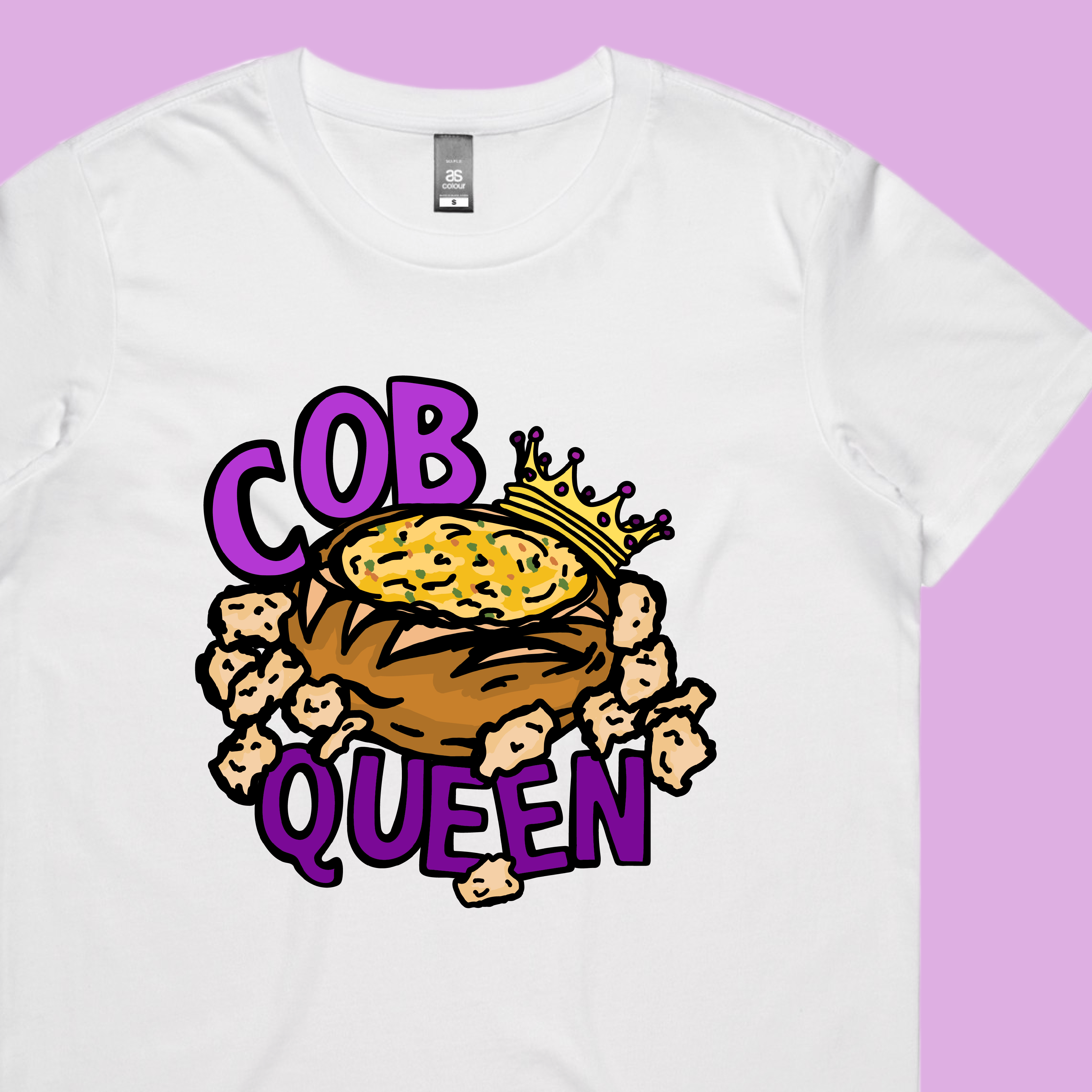 Cob Queen 👑🍞 – Women's T Shirt