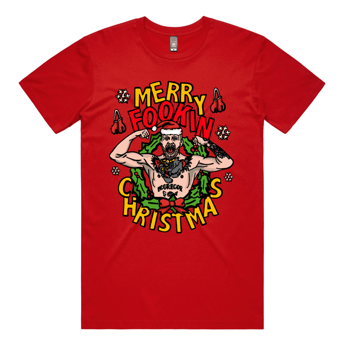 Conor McGregor Christmas 💪🎄 – Men's T Shirt