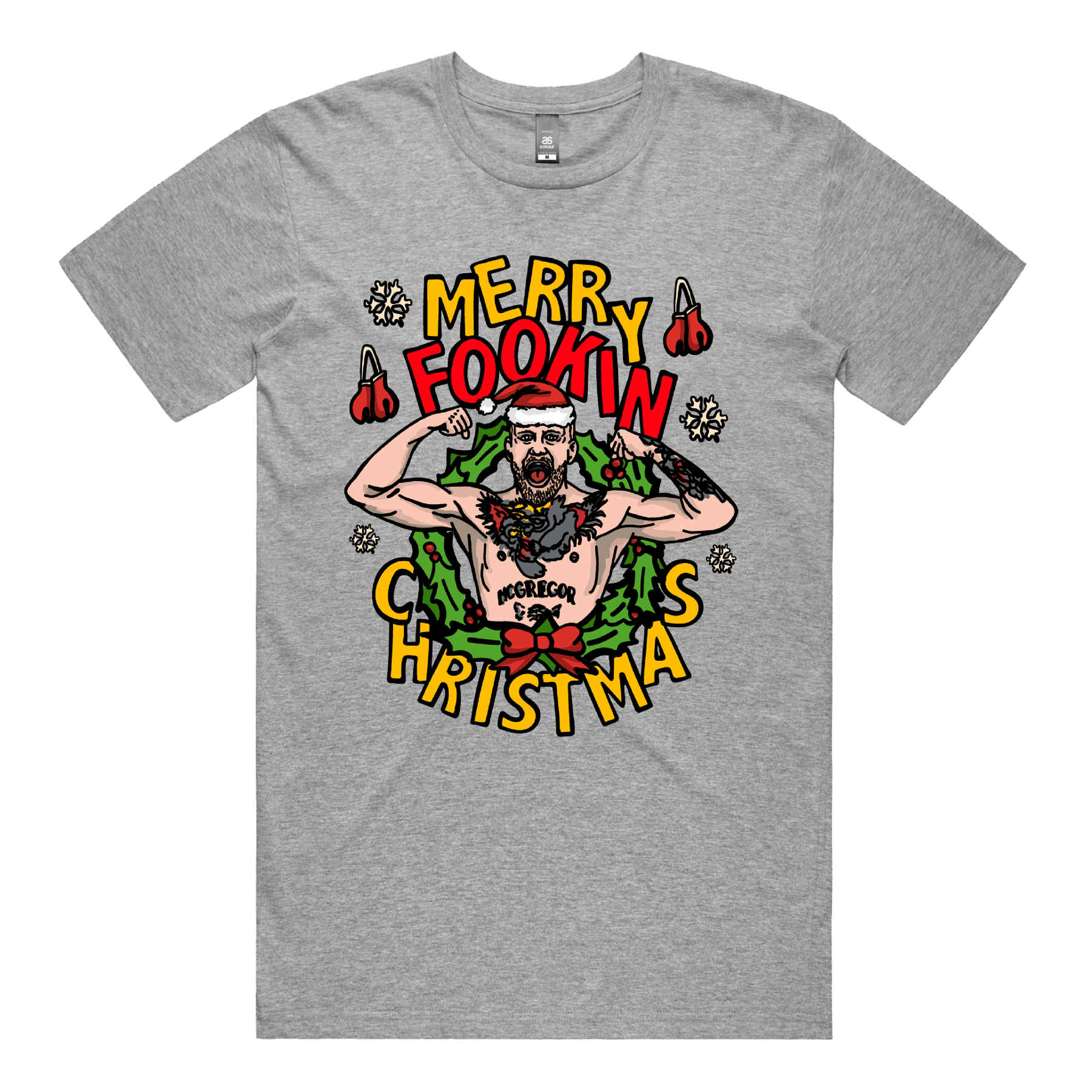 Conor McGregor Christmas 💪🎄 – Men's T Shirt