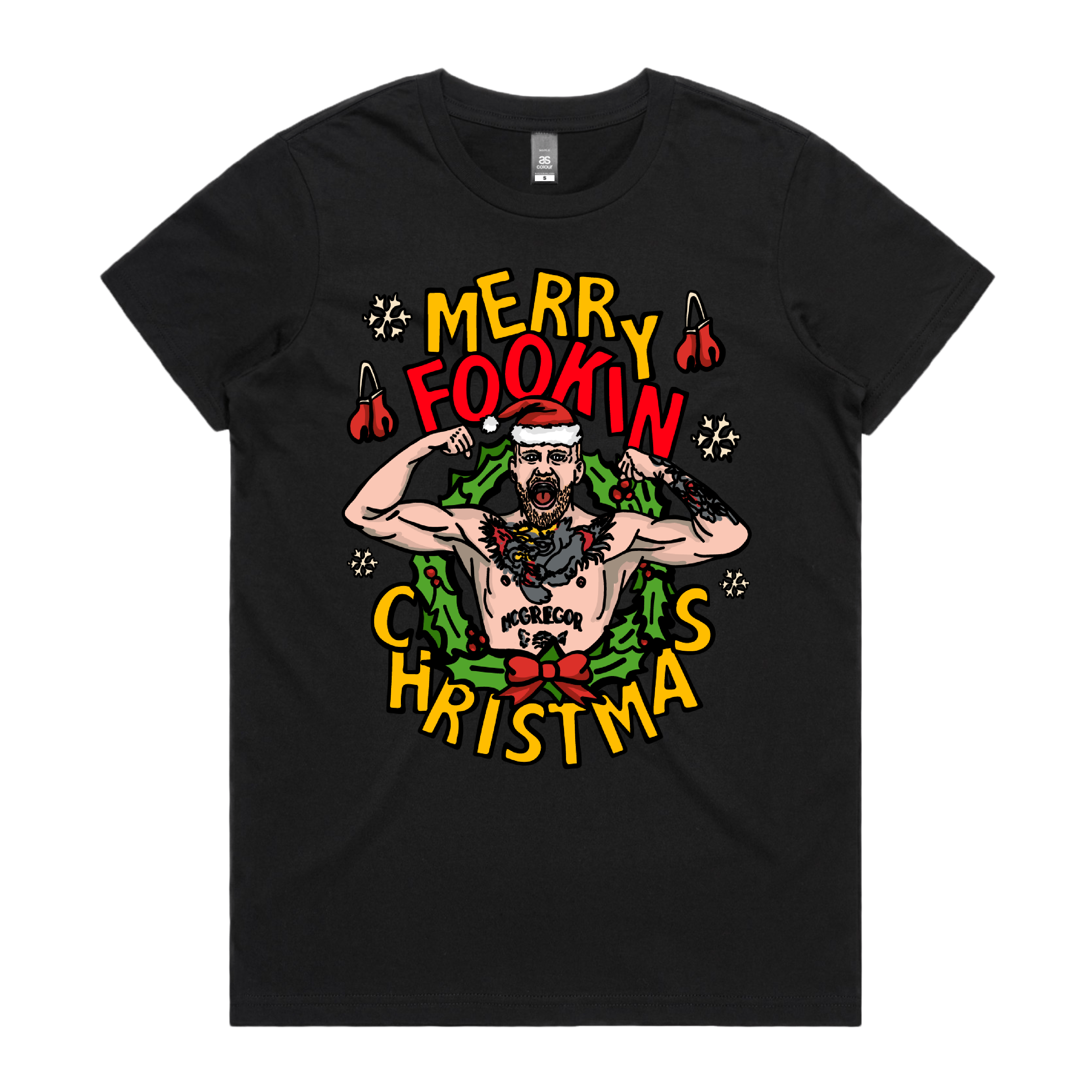Conor McGregor Christmas 💪🎄 – Women's T Shirt