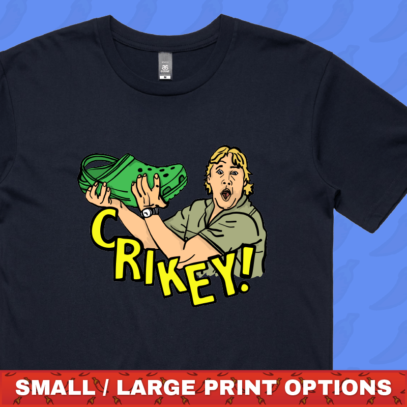 Crikey! Croc Hunter 🐊 - Men's T Shirt
